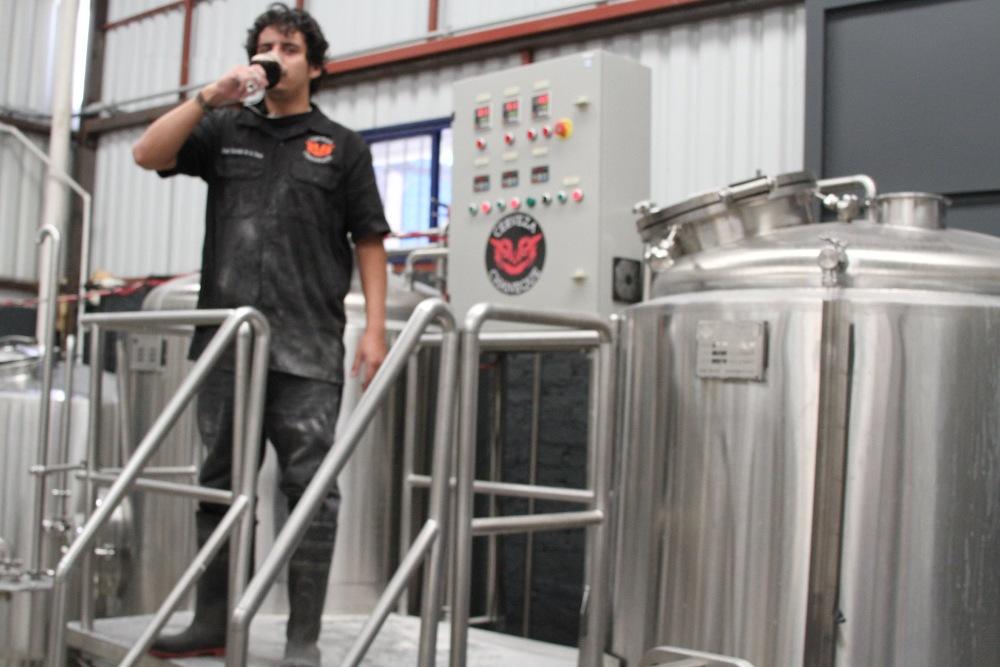 Cerveza Chaneque in Mexico-7 bbl Brewery Equipment by Tiantai